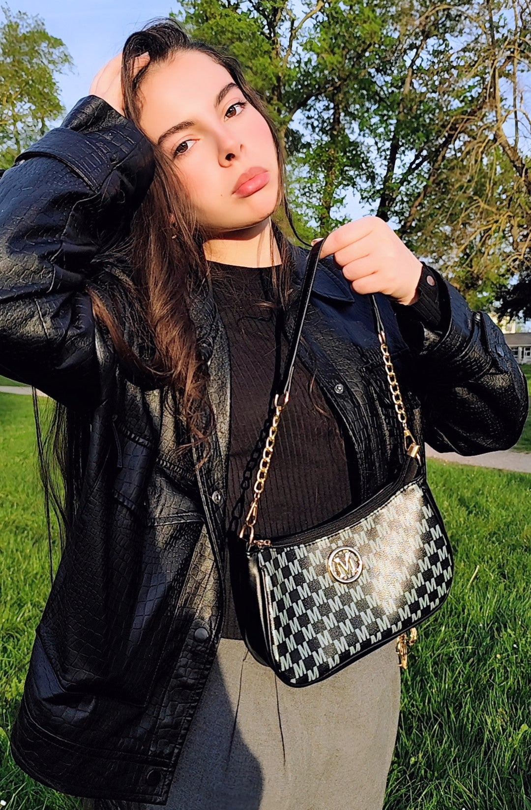 Maggie - Sac épaule avec chaîne