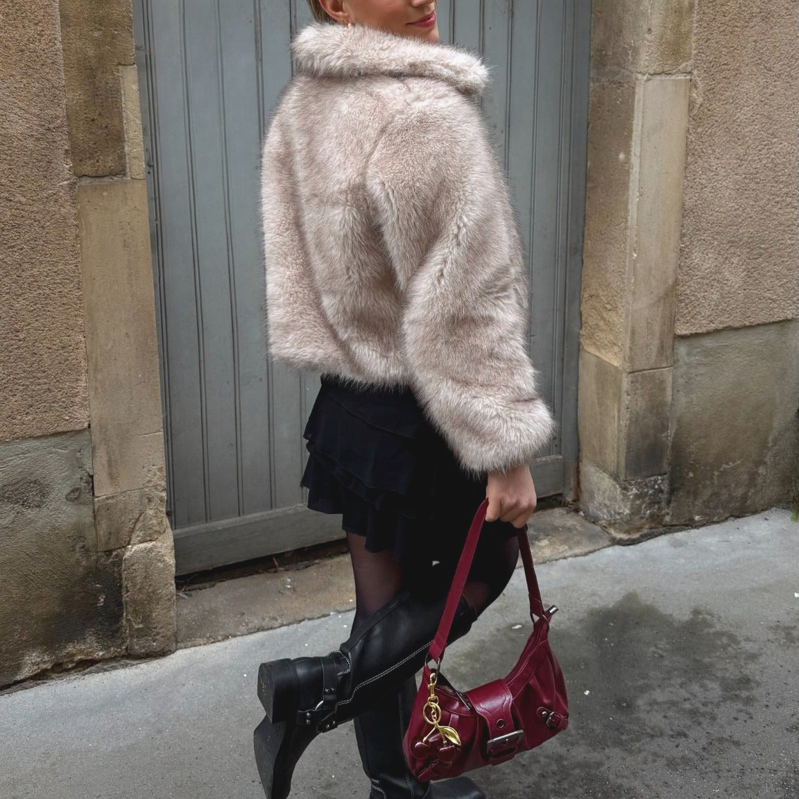 Millie - Sac à boucle en cuir