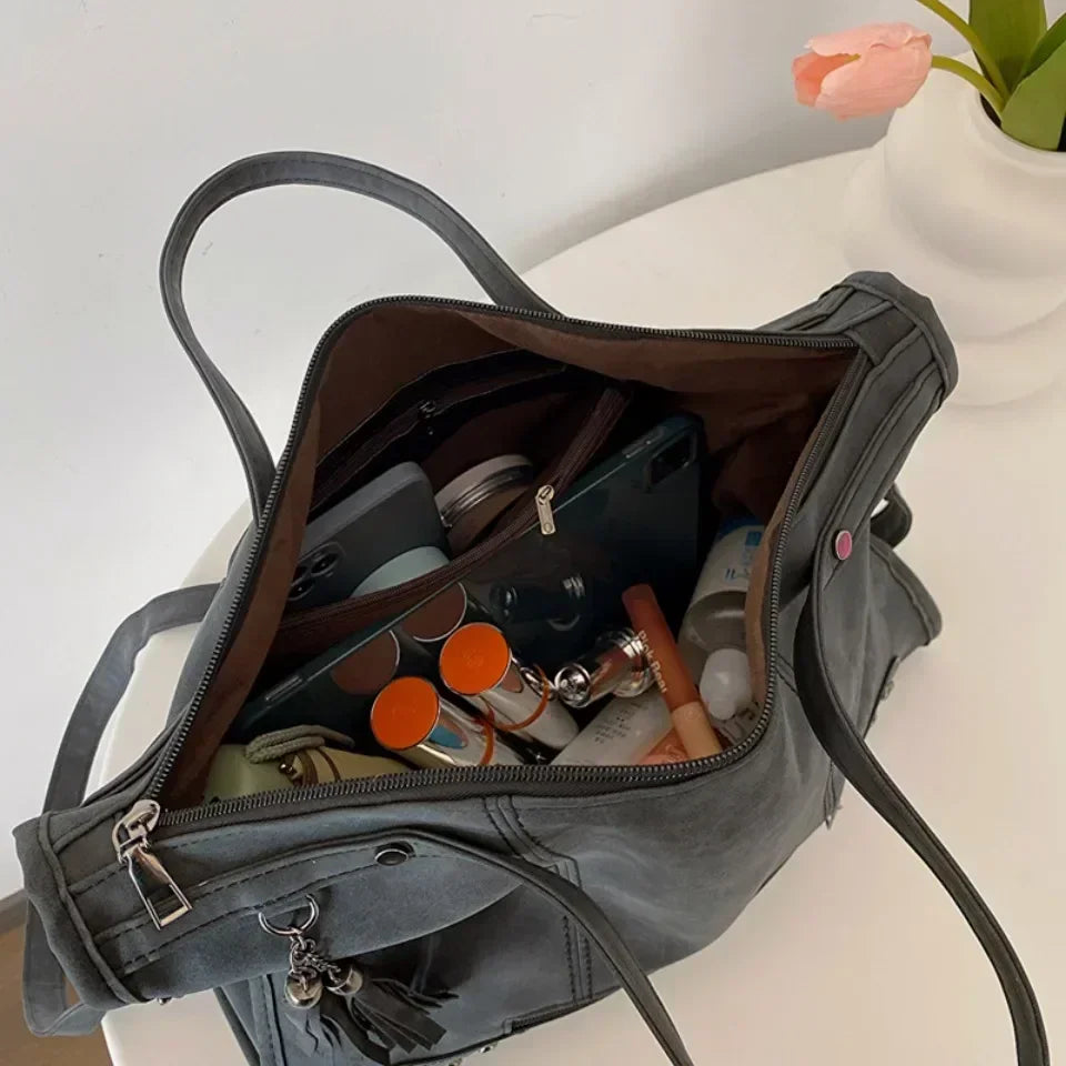 Agathe - Sac de cours vintage
