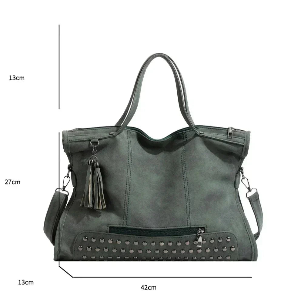Agathe - Sac de cours vintage