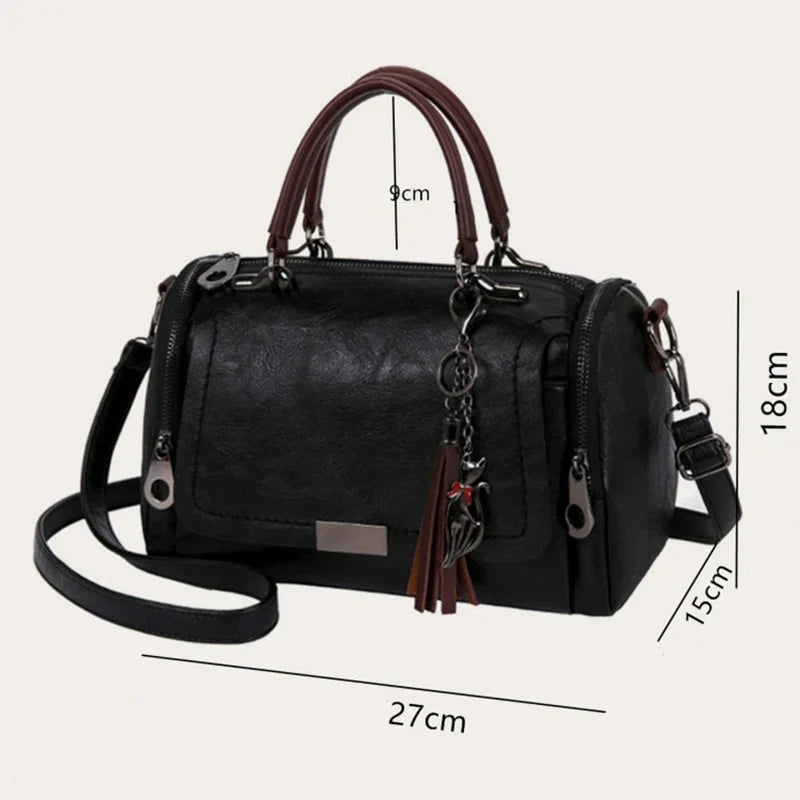 Eva - Sac à main rigide vintage