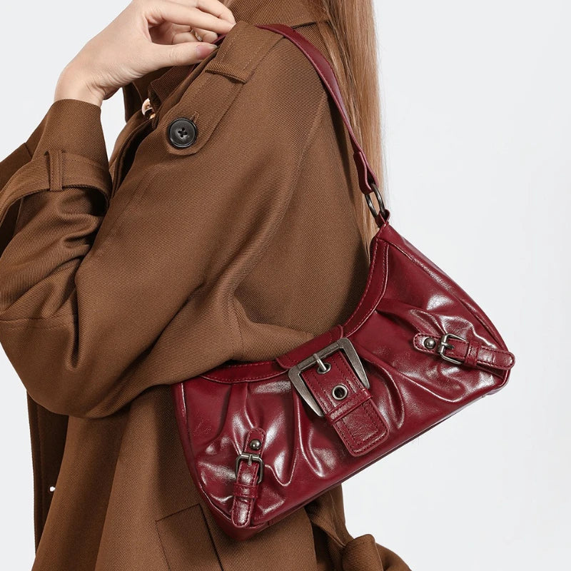 Millie - Sac à boucle en cuir